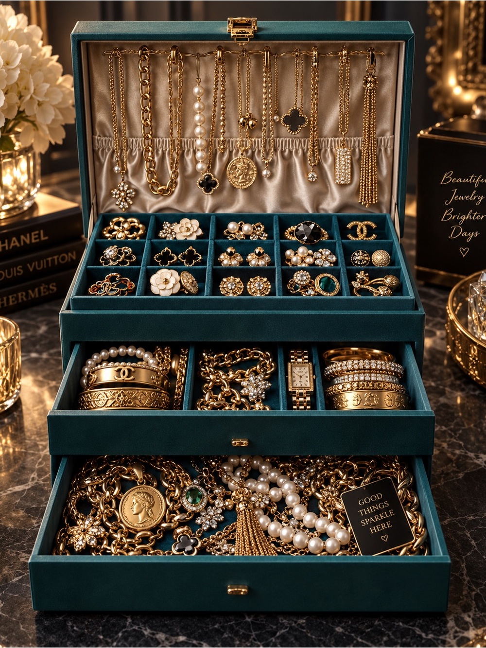 @gr8ful Personalized 2.5 LB Curated Reseller Signed Unsigned Vtg Mod Jewelry 🙌